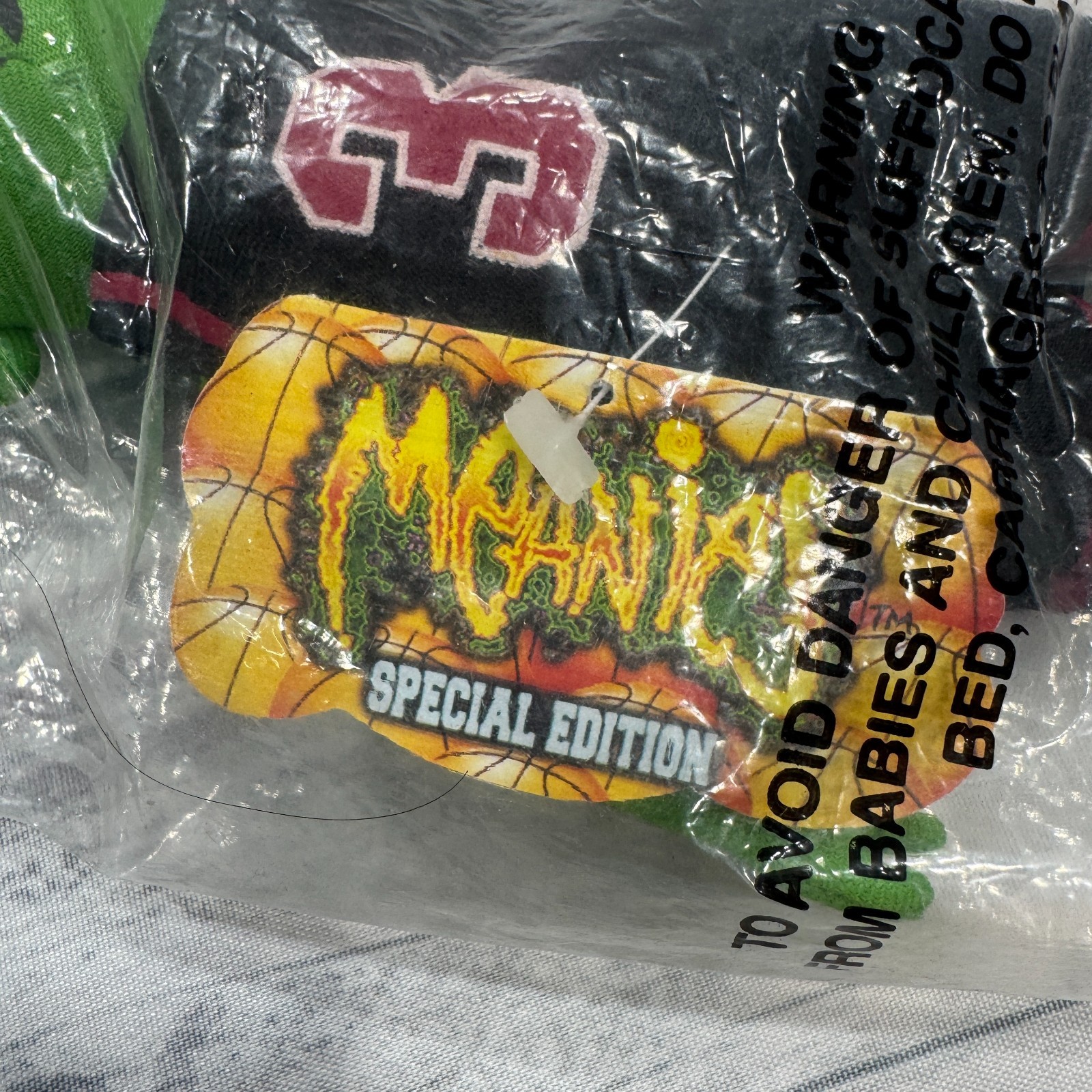 Alien Iverson Matt Tiger Geiger Meanie Champion 76ers Plush SGA 99 2000 Y2K NBA