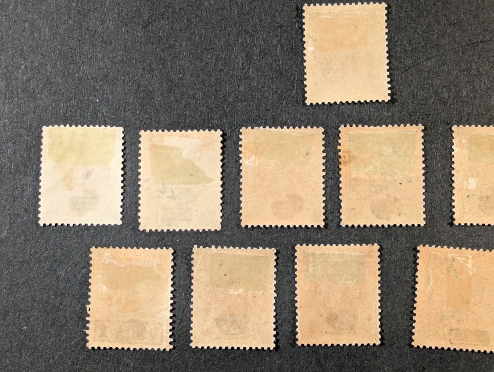 ALBANIA 1920-21 OVERPRINTS - Lot Of 12 Different - 10 MHOG - 2 Used + #129