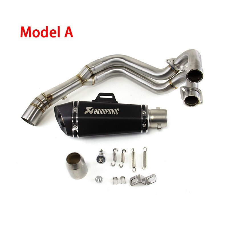 YZF R7 2021-2025 for Yamaha MT-07 Whole System Exhaust Header Pipe Muffler Tips