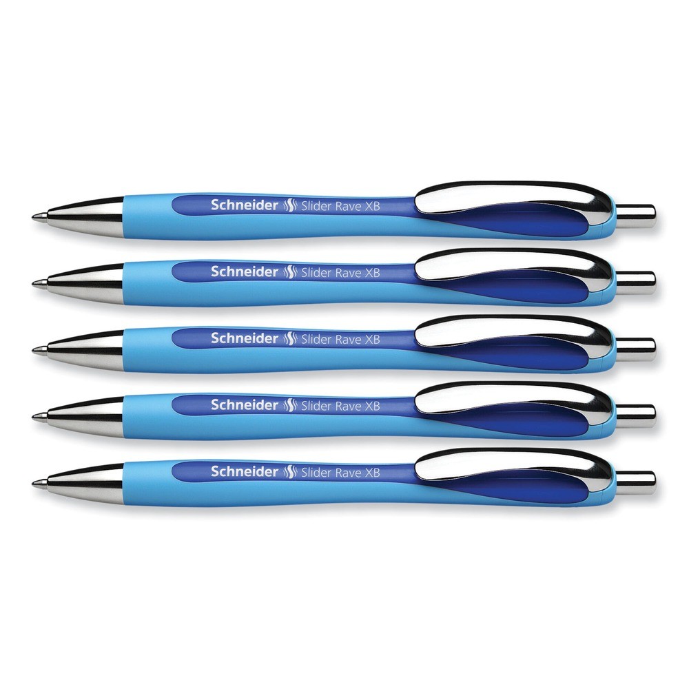 Schneider 132503 Extra-Bold 1.4 mm Retractable Ballpoint Pen - Blue New