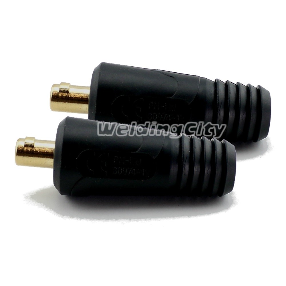 WeldingCity 50-ft #2 Gauge Welding Cable 300A Work Clamp Stick Holder Dinse Plug