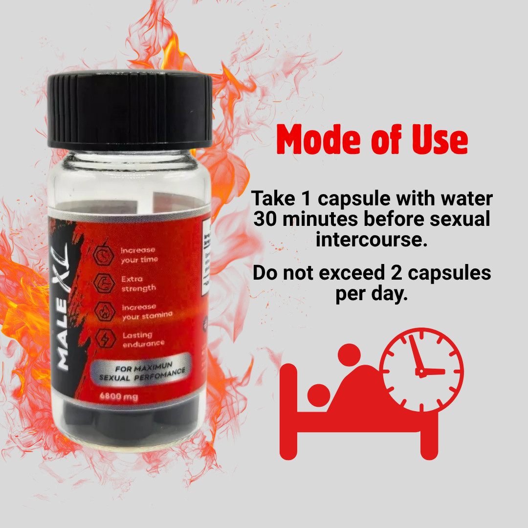 NEW Fast-Acting MALE XL –Ultimate Stamina + Satisfaction & Pleasure, Free Shippi
