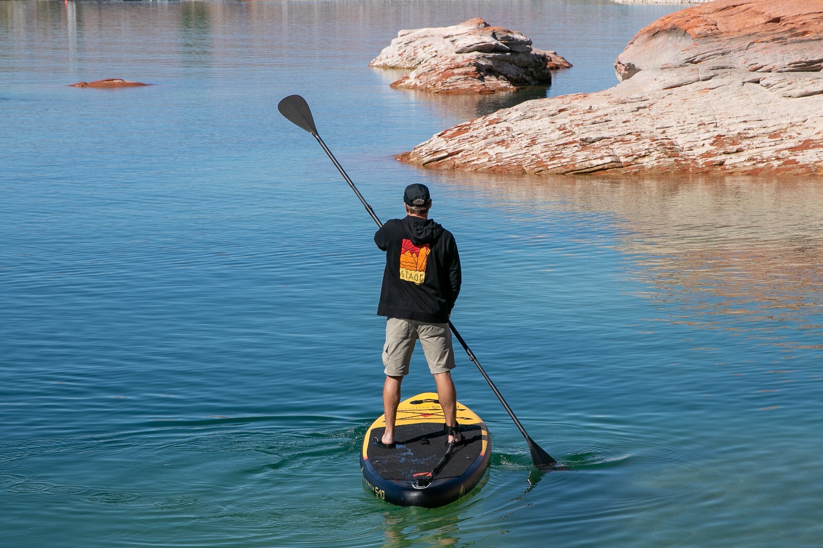 STAGE 2SIDE Double-Sided Paddleboard Paddle - 100% Carbon Fiber + 100% CF BLADES
