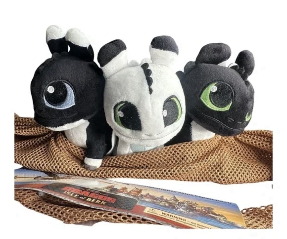 Universal Epic How to Train Dragon Nightlights Mini Baby Plush 3 Sling Toothless