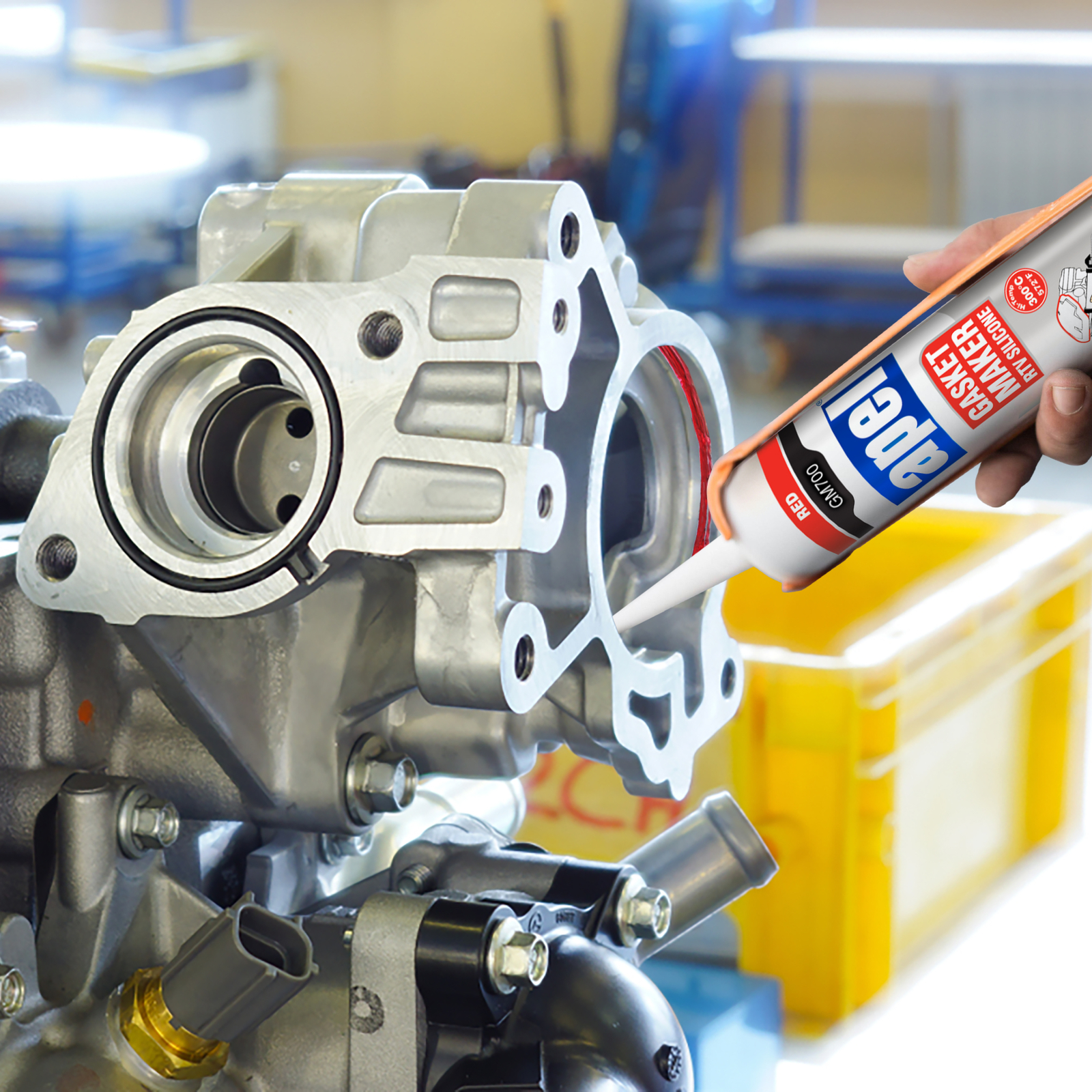 High Performance RTV High-Temp Silicone Gasket Maker and Sealant Heat Resistant