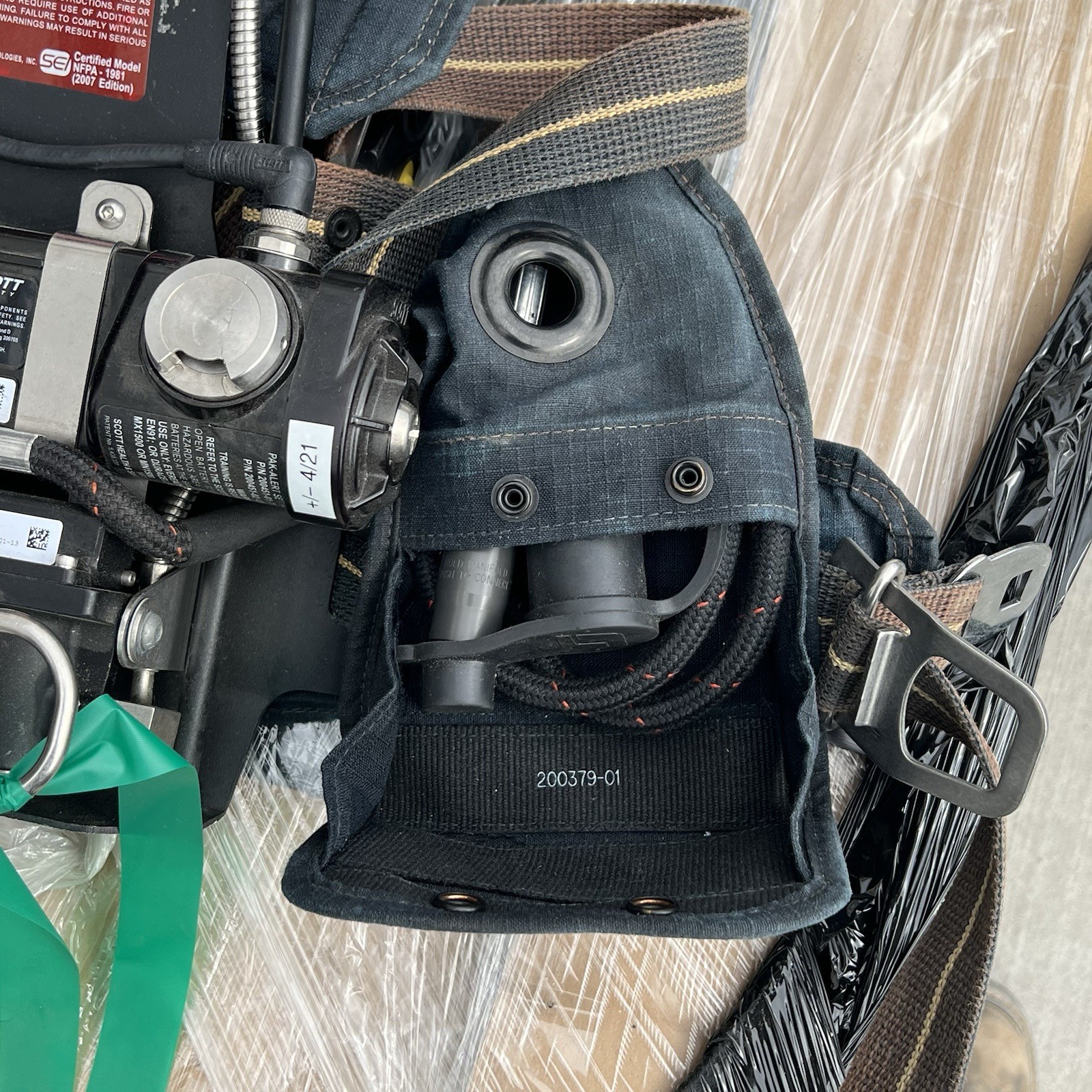 Quantity of 18 Scott NXG7 Pressure-Demand Self Contained Breathing Apparatus