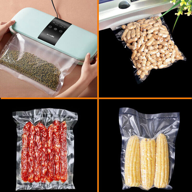 100-400 packs Vacuum Sealer Bags 6x10 8x12 Embossed Food Saver Storage Package