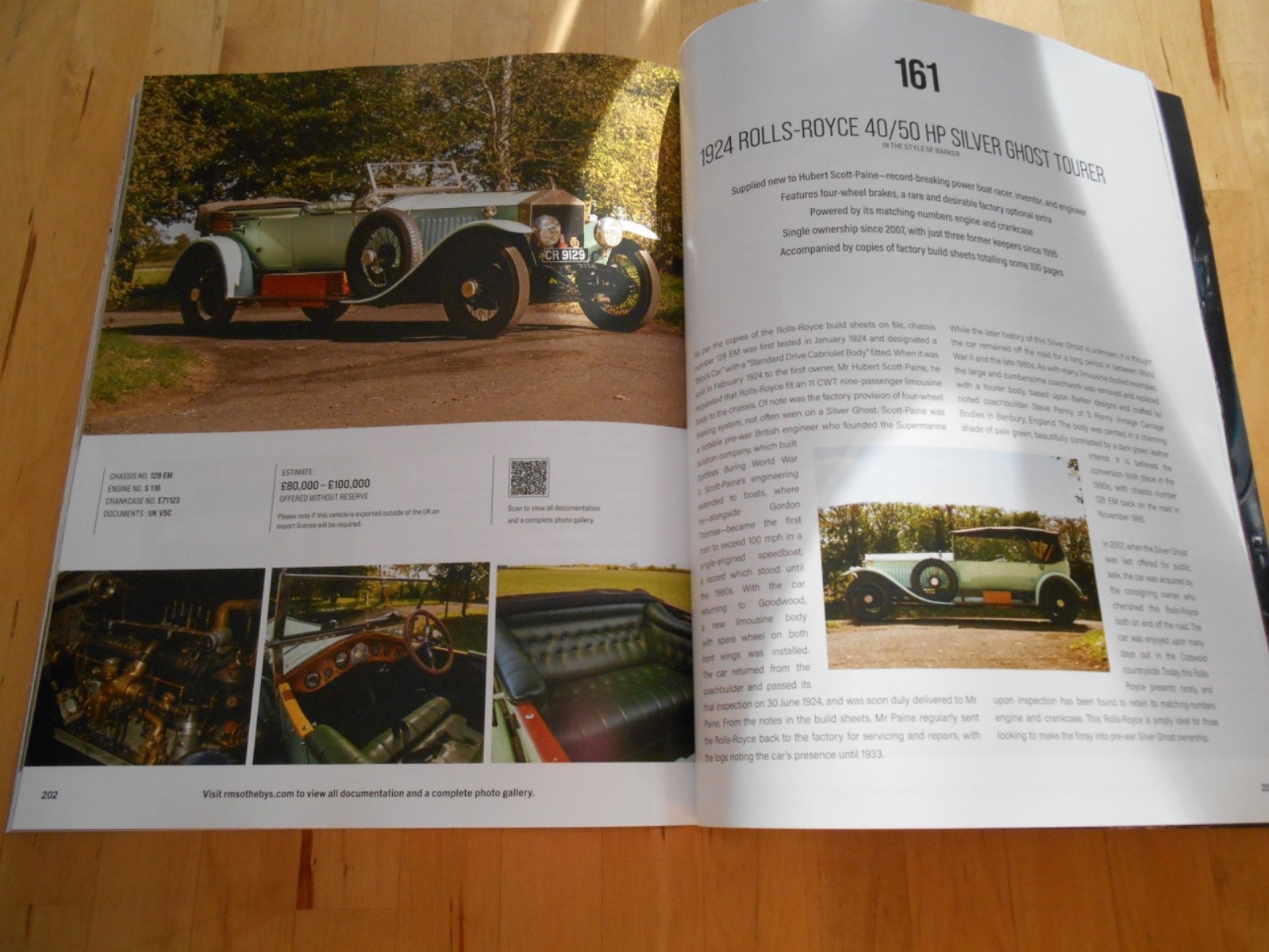 RM Sotheby's Motor Car Auction Catalogue 1 November 2025 Peninsula London sale