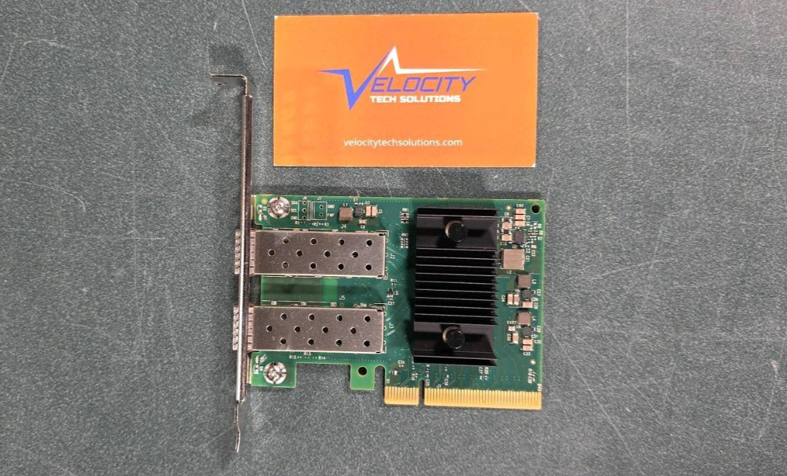 R5WK9 DELL MCX631102AN-ADAT NVIDIA CONNECTX-6 LX 10/25GBE SFP28  FH Bracket