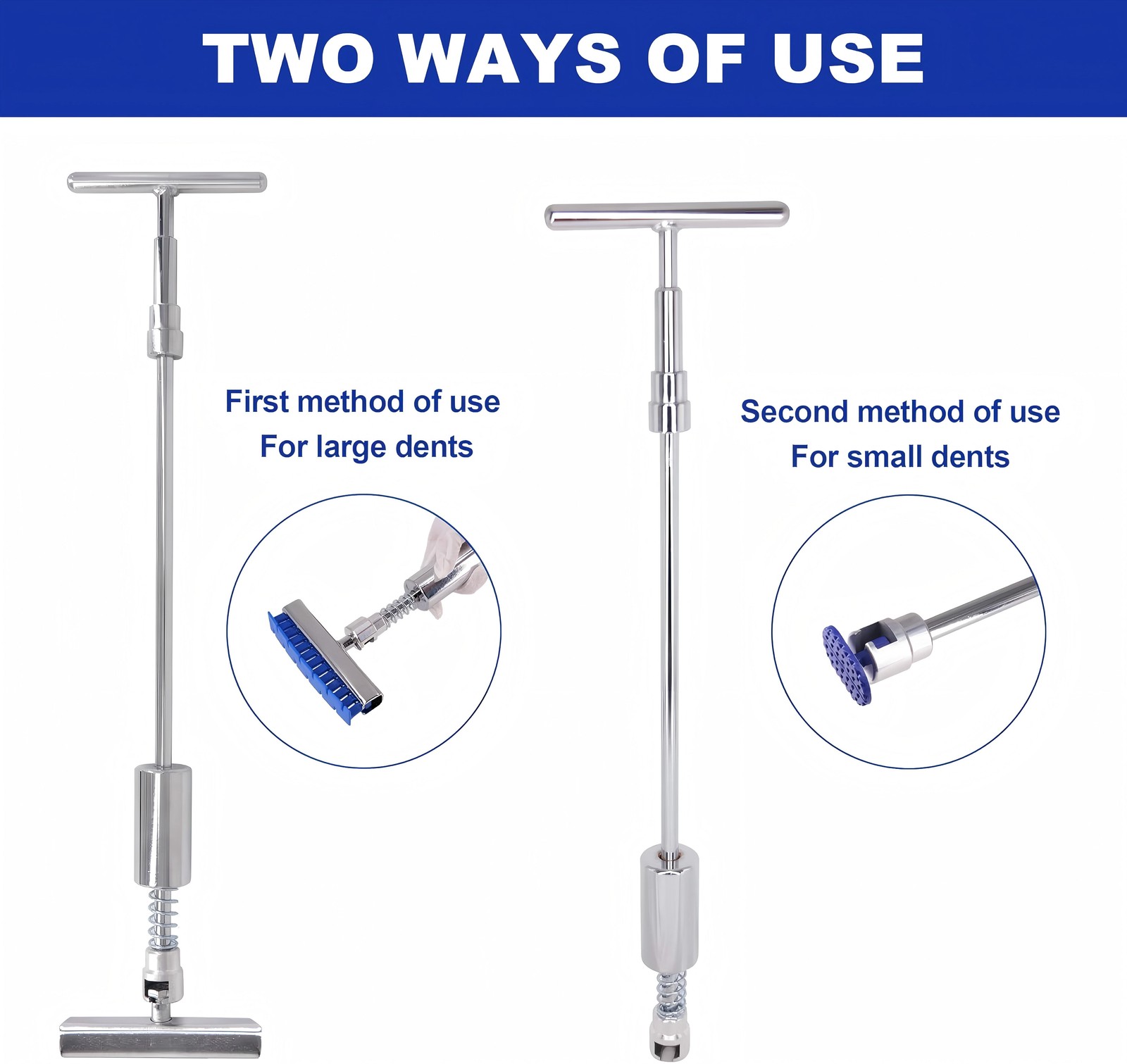 Car Body Slide Hammer Paintless Dent Repair Tools Puller Lifter Hail Removal Kit