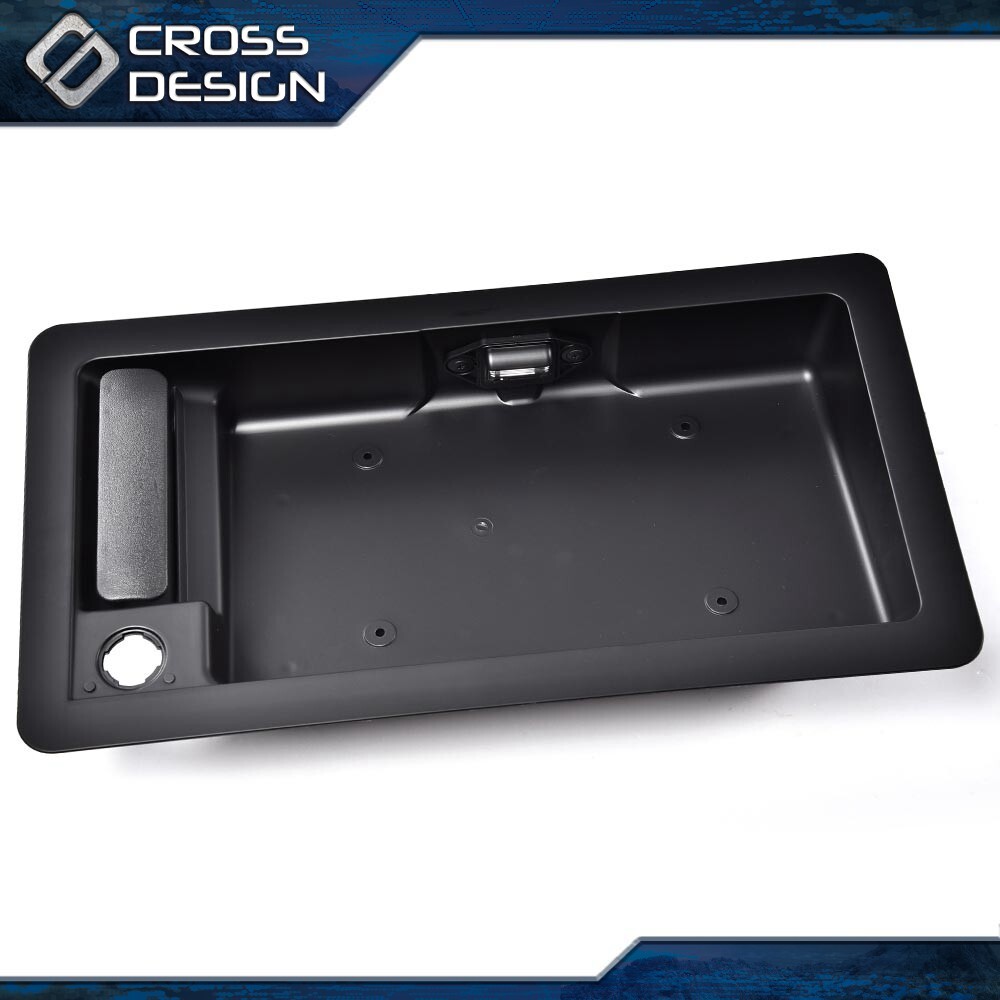 Fit For Ford Van E150 E250 E350 Rear Cargo Door Handle License Plate Tag Bracket