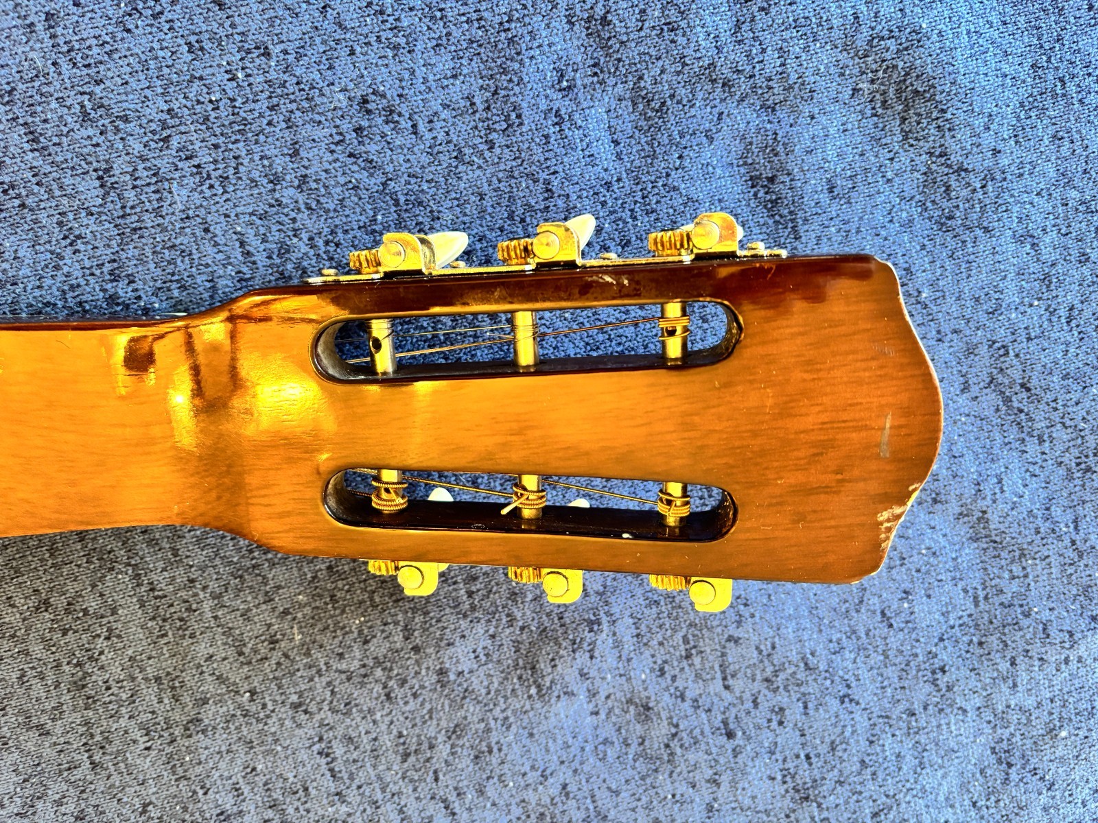 Johnson Square Neck Resonator Guitar Dobro Sunburst Bluegrass Instrument w/Case