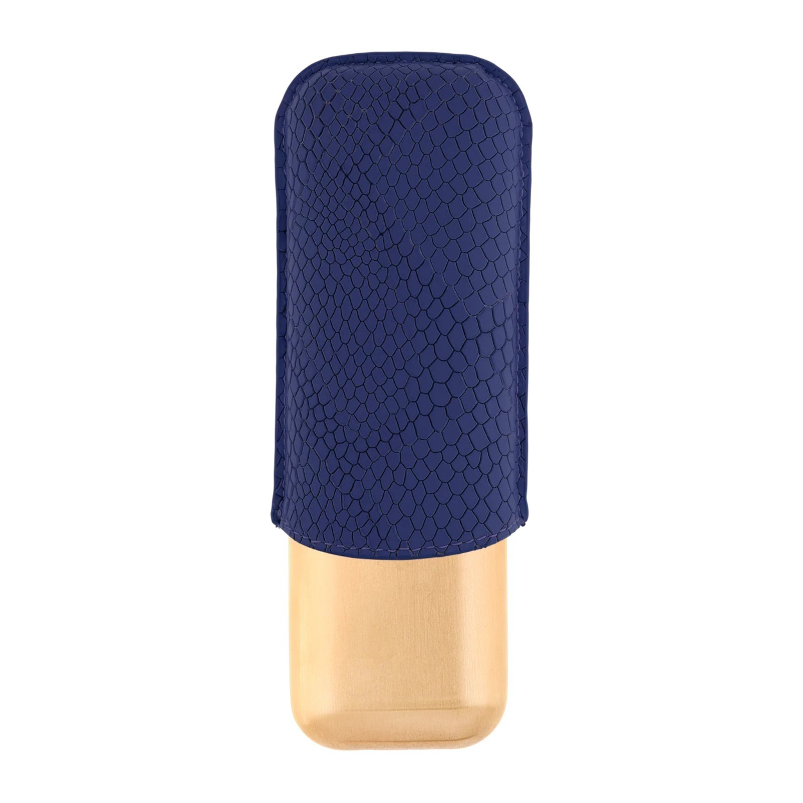 S.T.Dupont 183274 DRAGON Double Cigar Case / Cigar Holder Royal Blue & Gold NEW