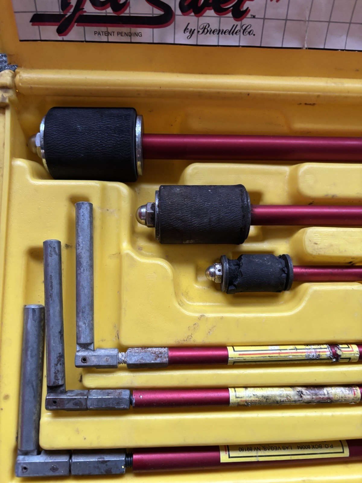 Jet Swet 6100 Kit - Sizes 1/2" through 2" Jet Swets (6 Tools)