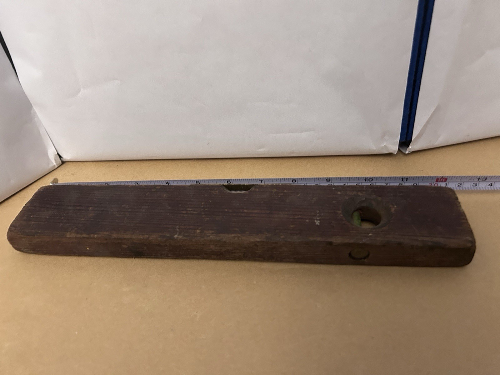 VTG Wooden Level Unbranded