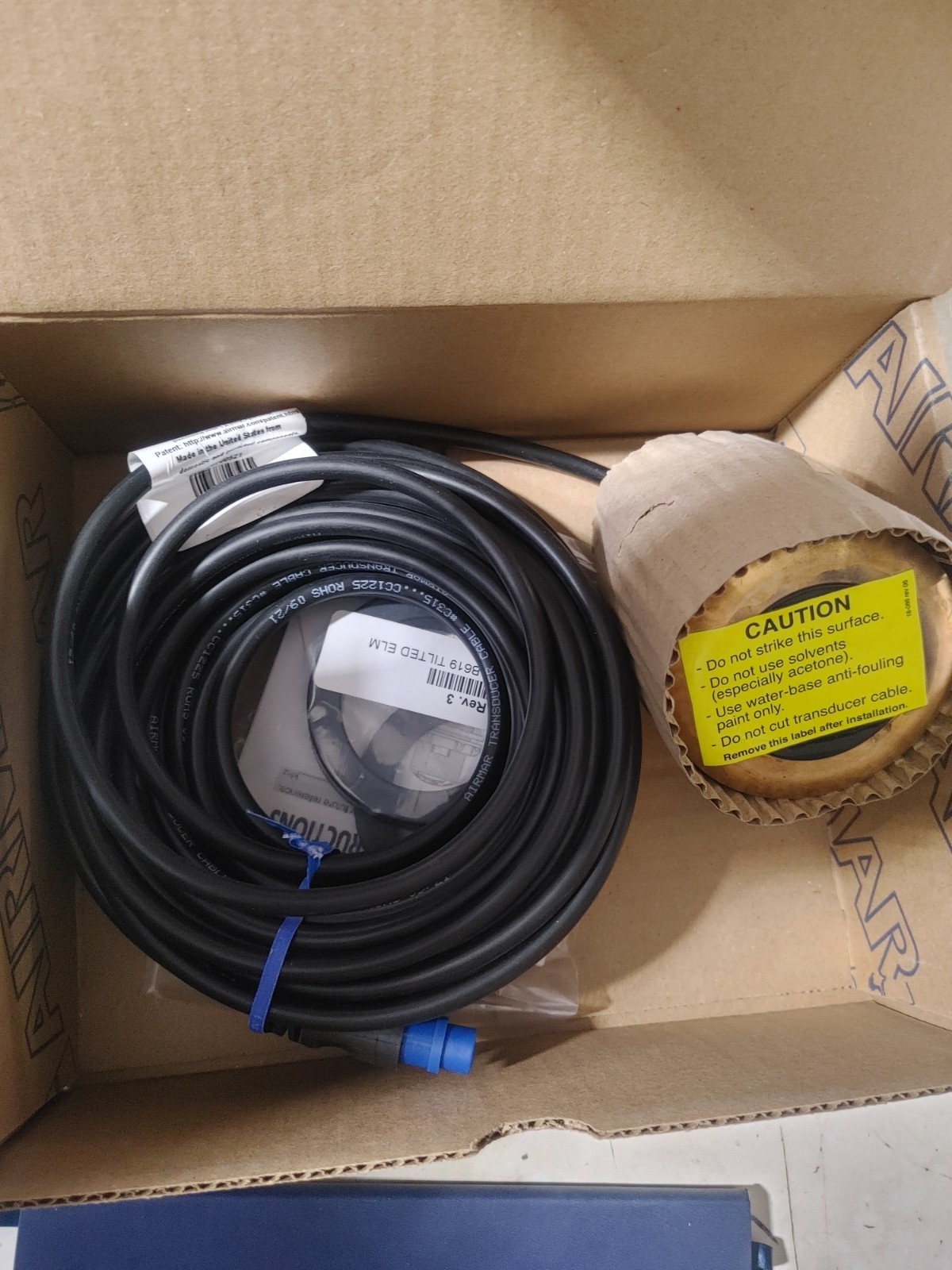 Airmar B150m W/temp 20deg. Tilted Element