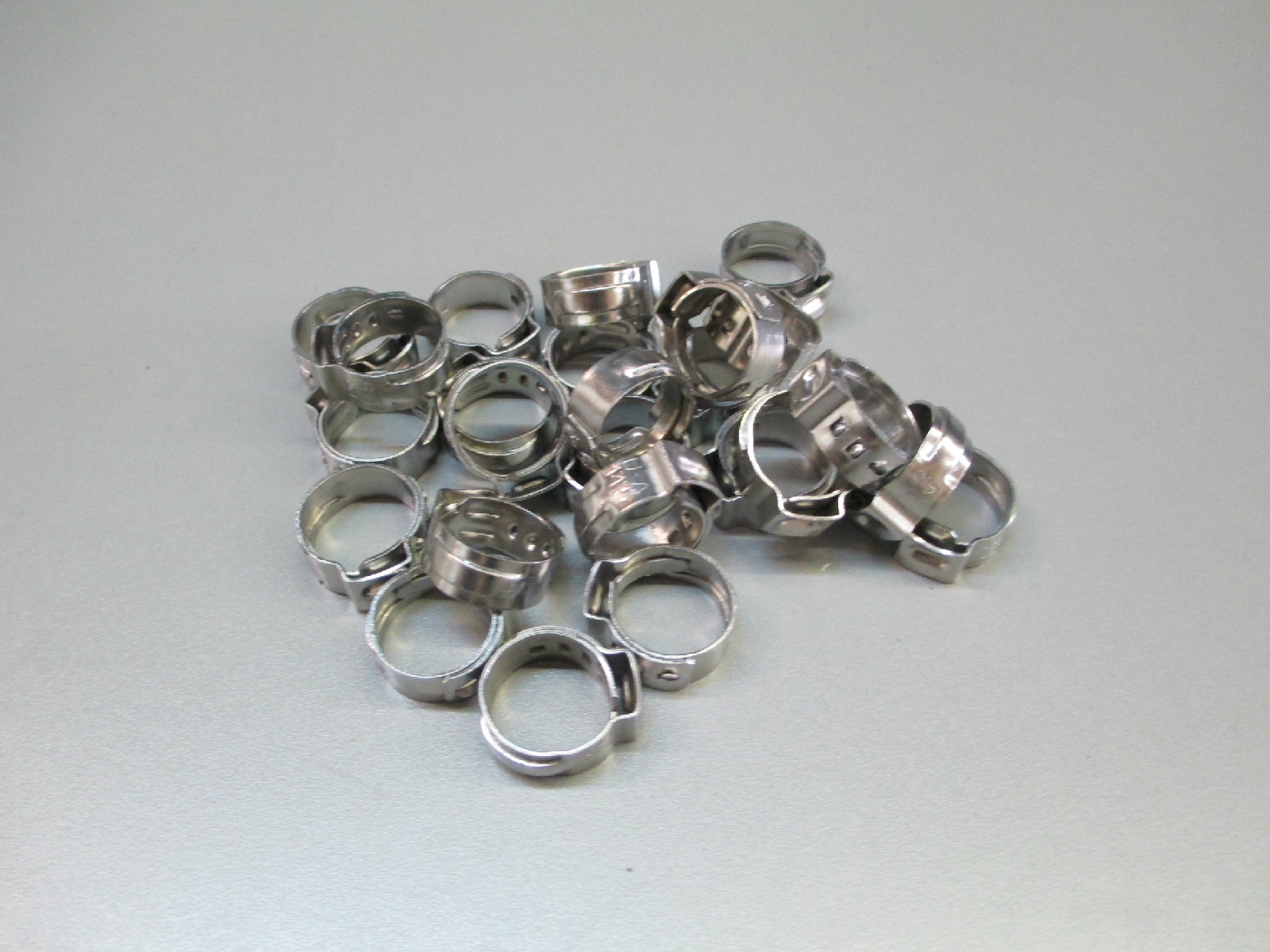 Oetiker 21.0mm Beverage Clamps. Bag of 25.