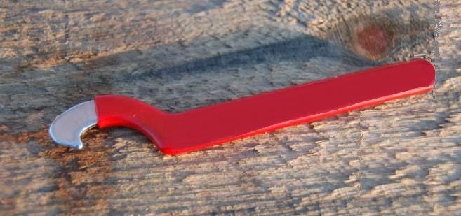 WRENCH FOR BEER FAUCET COUPLING NUT RED VINYL TOOL FOR DRAFT SHANK COUPLING RING