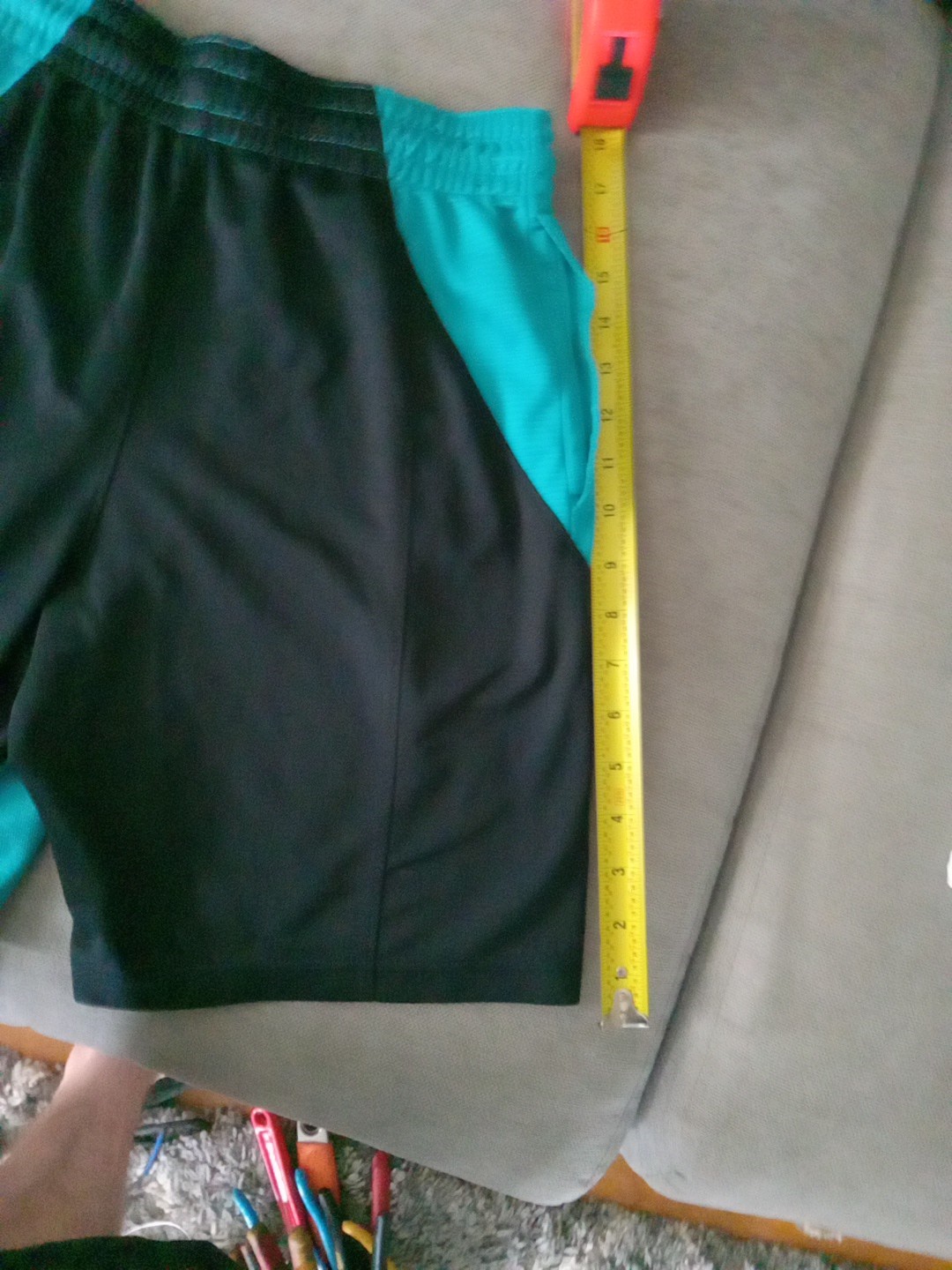 Nike Black&Teal HBR Dryfit Shorts