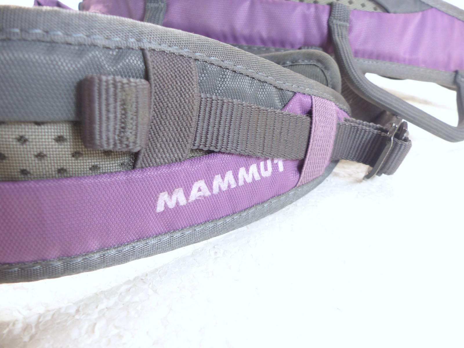 Women's Mammut OPHIR 3 Slide Type C Purple & Gray Rock Climbing Harness Size S