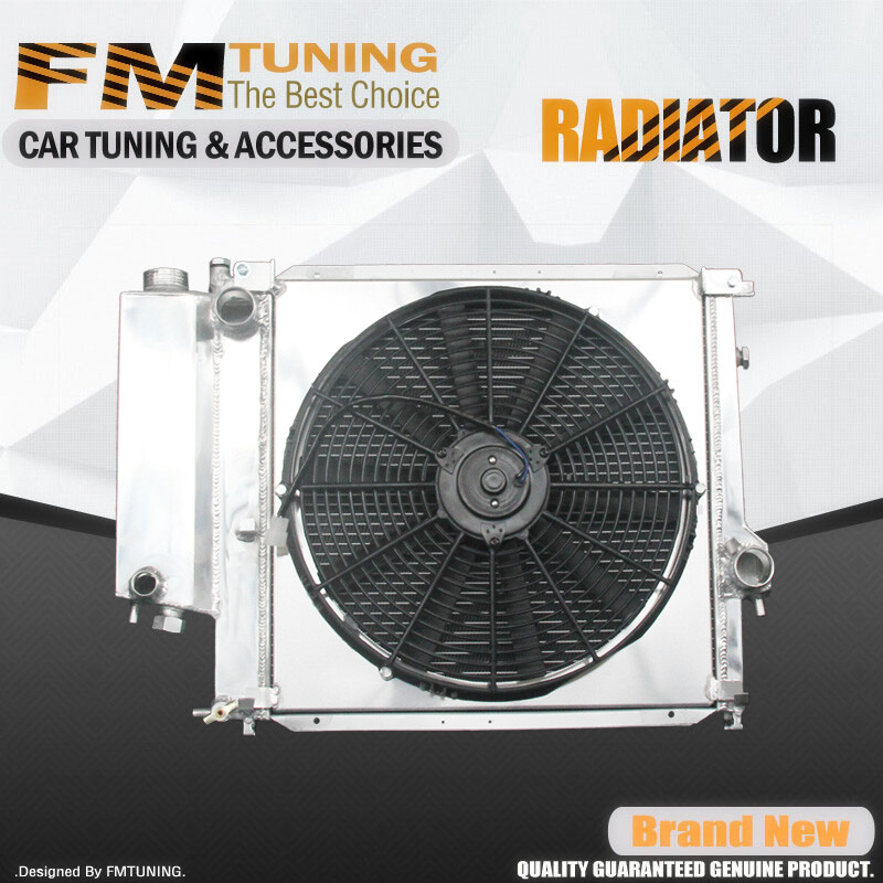 Radiator+Fan Shroud For 1991-2000 BMW Z3 318ti 318is 318i 2.0L 1.9L 1.8L MT 1295