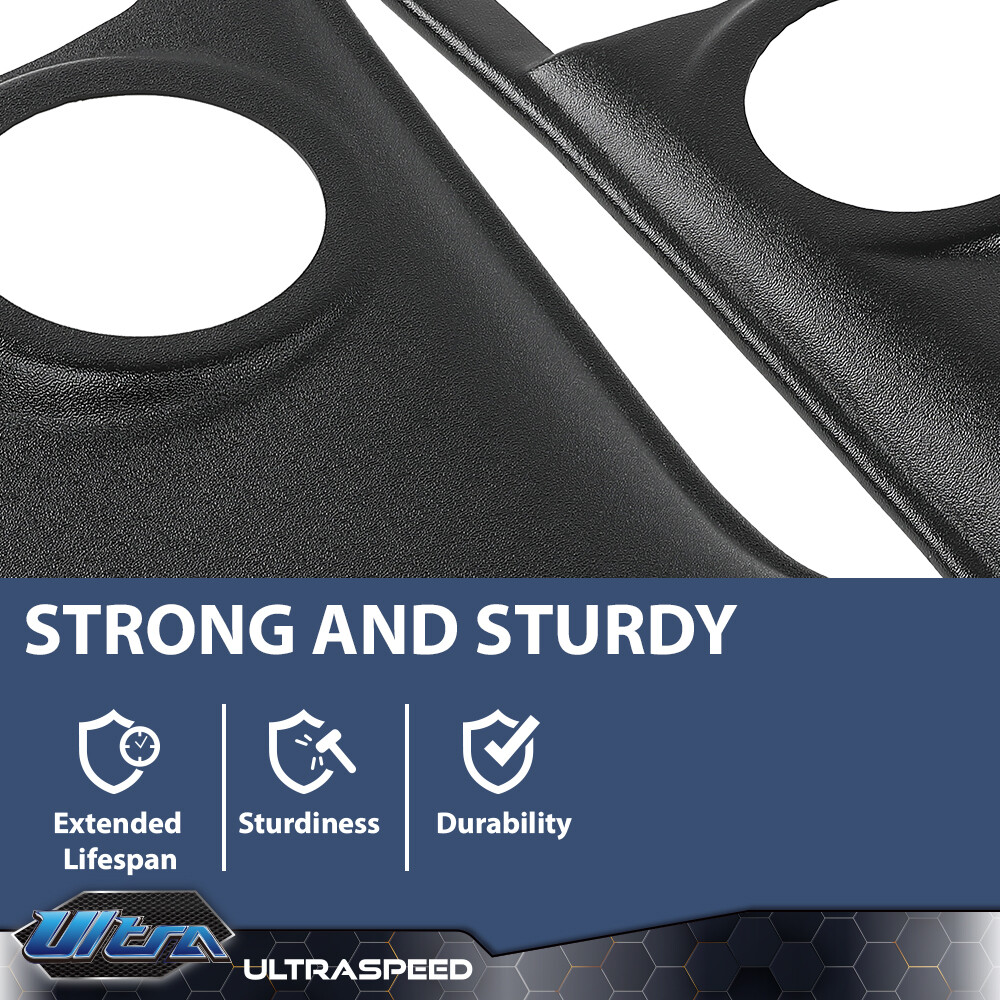 Pair Fit For 1964 Chevy Impala with AC Speaker Kick Panels without Speaker