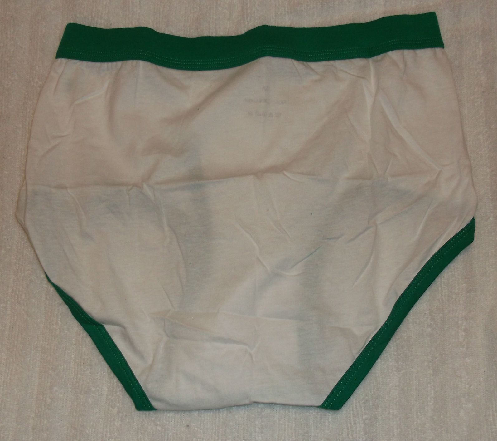 Men's Pattern / Cartoon / Colored Waistband Adult Briefs Underwear S, M, L