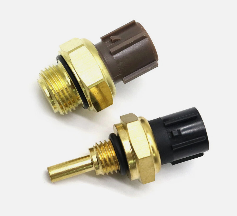 ✅Set of 2 Cooling Fan Switch Coolant Temp Sensor for Honda Accord CR-V CRV Civic