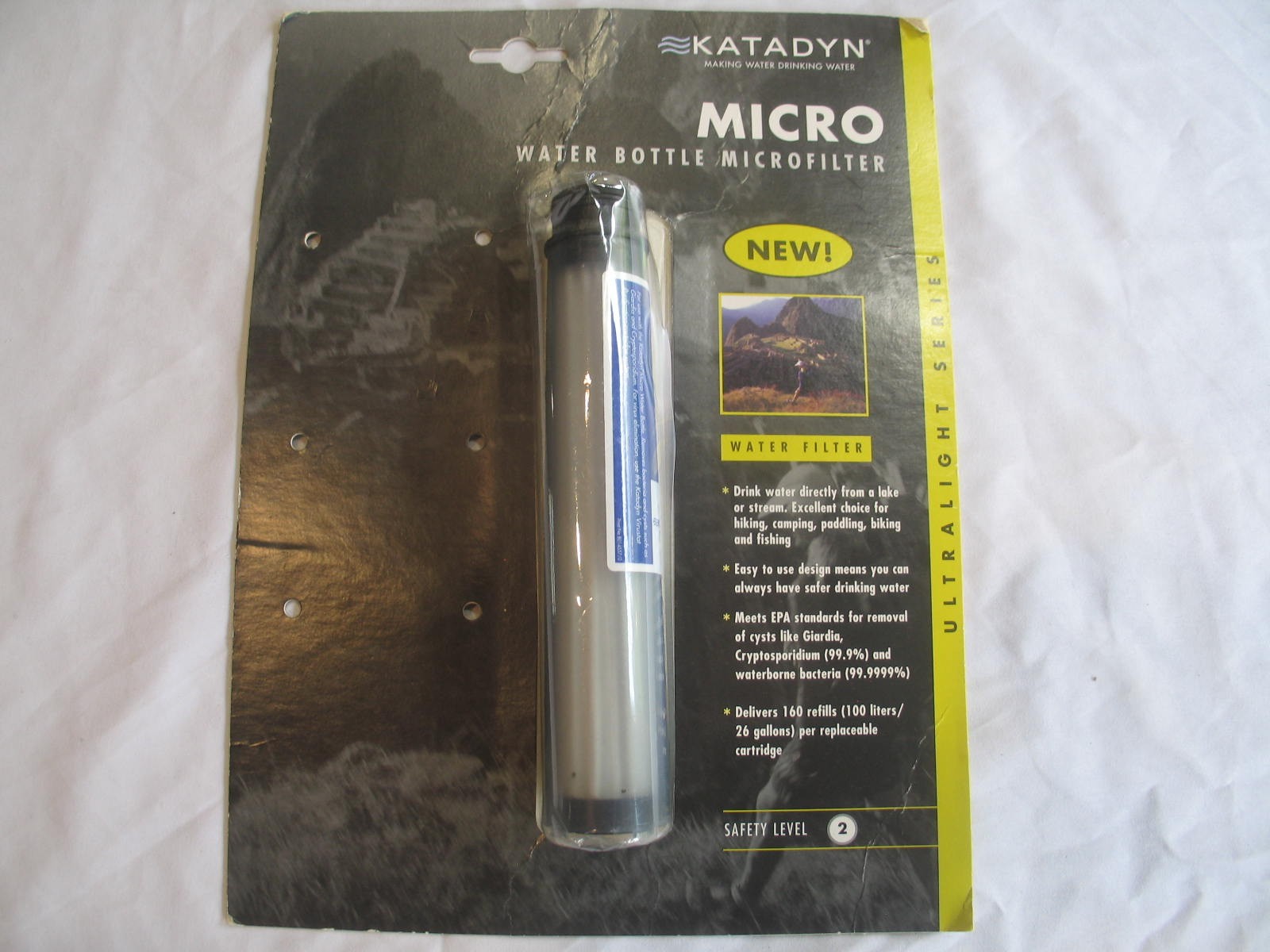 KATADYN WATER BOTTLE MICRO FILTER REPLACEMENT Filter Only Ultralight 26 Gallons