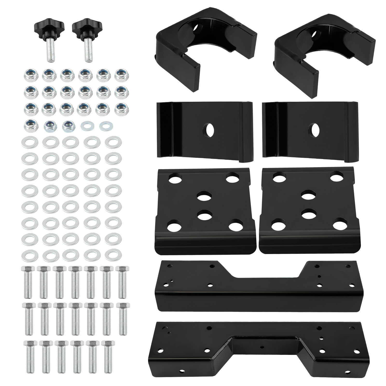 Front Rear 4" / 6" Drop Kit w/Shock For Chevy/GMC C1500 88-98 W/1.25" ROTORS V8