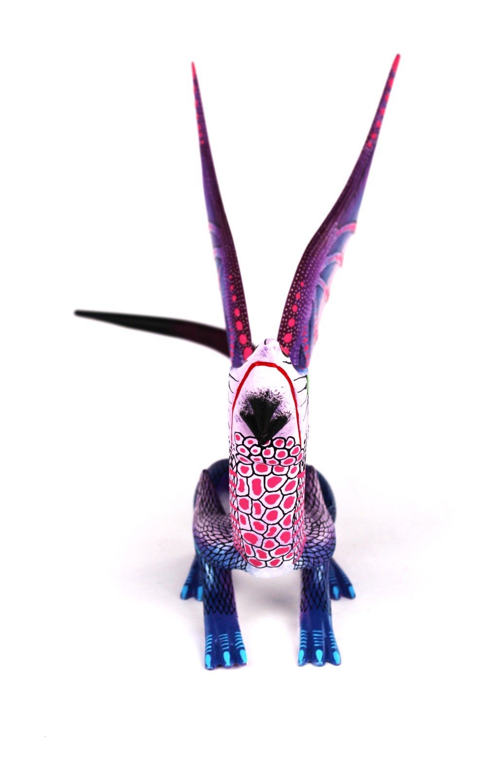 Oaxacan Wood Carving David Blas Mystical Dragon Oaxaca Mexican Folk Art Alebrije