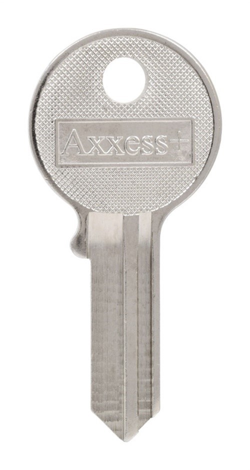 Hillman 88555 Brass Nickel #91 Traditional Single Sided Blank Key (Pack of 4)