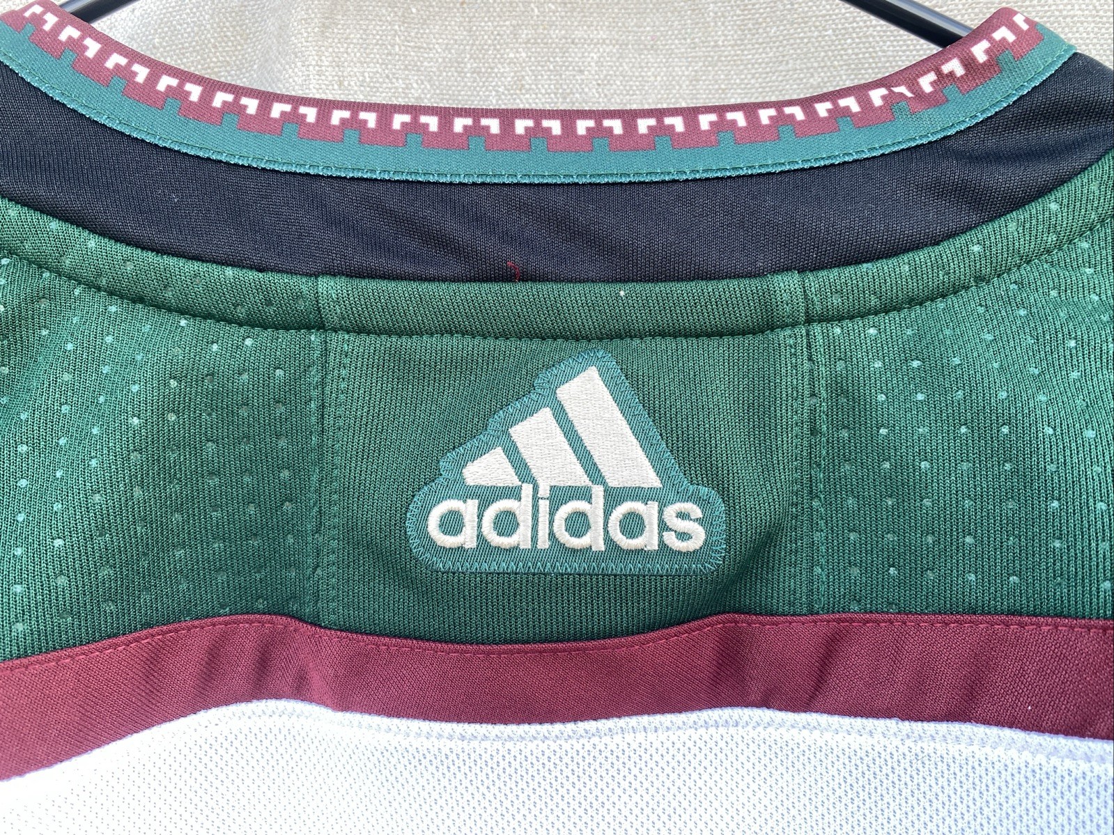 Arizona Coyotes Adidas Primegreen Away Kachina Jersey Size 50 Used ONCE w/ BOX