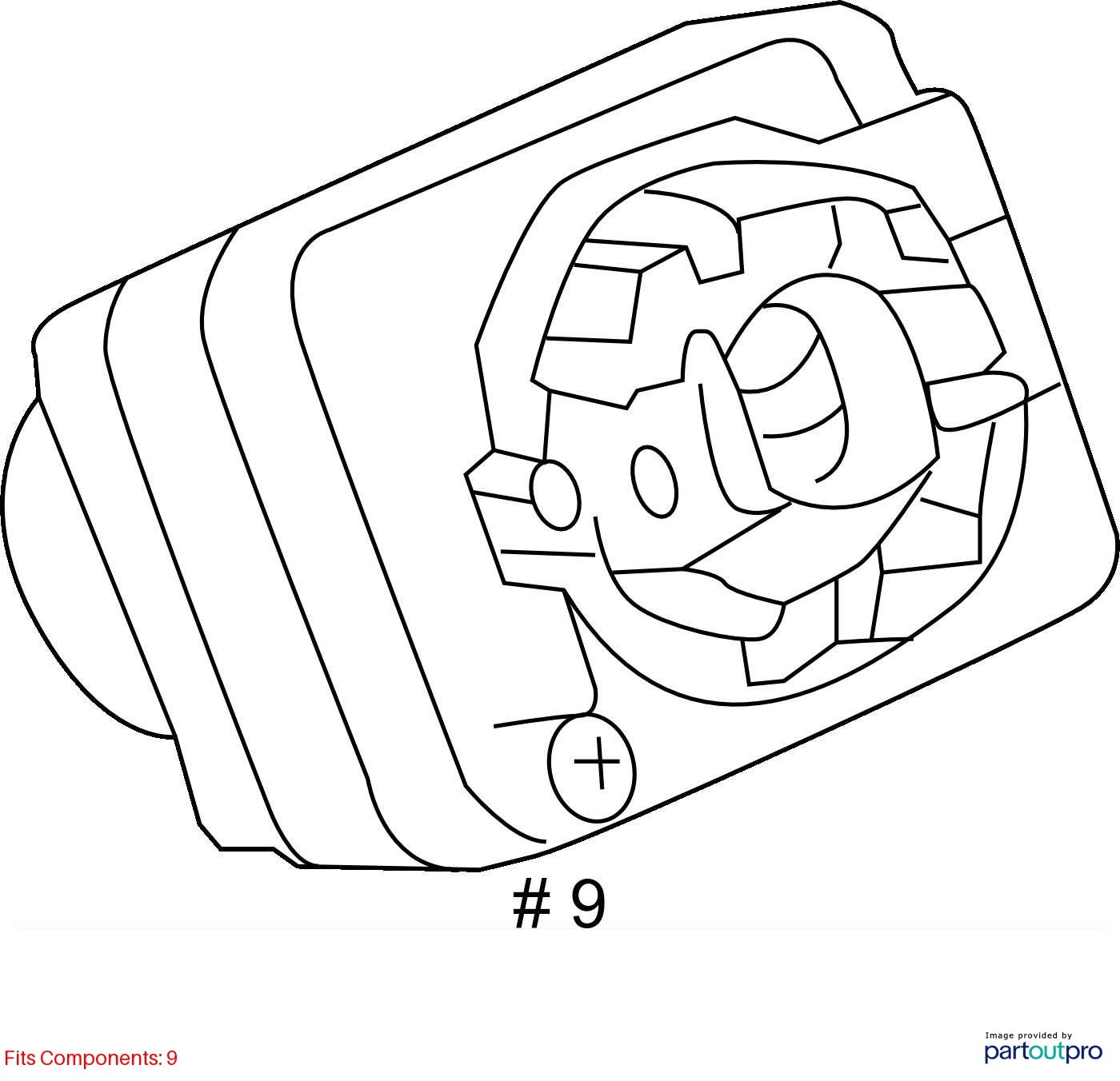 2018 2019 2020 Rover Discovery Sport OEM Rear Camera With Housing