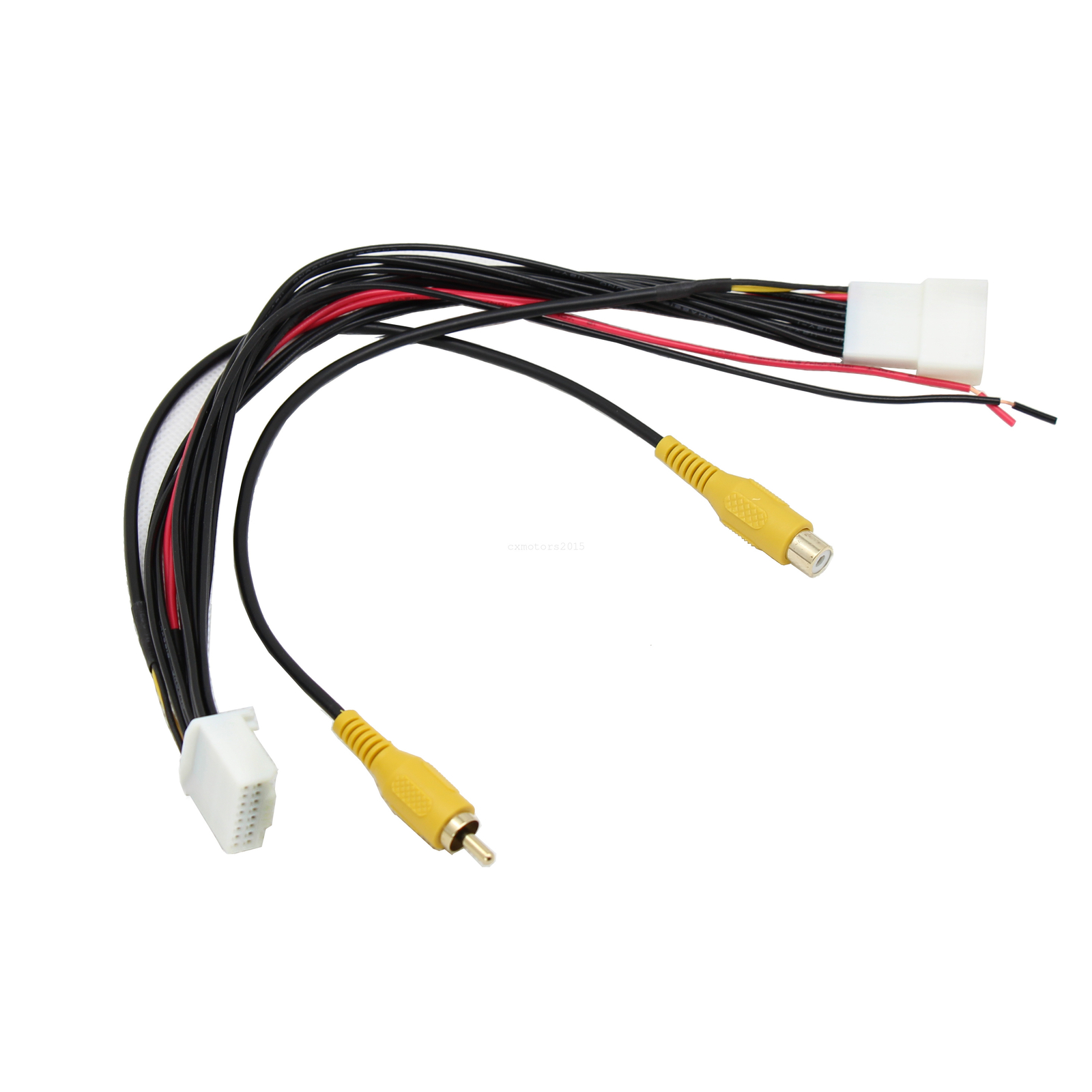 Retain OEM Factory Backup Camera to New Car Stereo Radio Wire Harness For Toyota