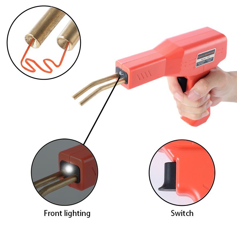 Plastic Welder Kit Soldering Hot Stapler Bumper Repair Welding Gun 1200 Staples