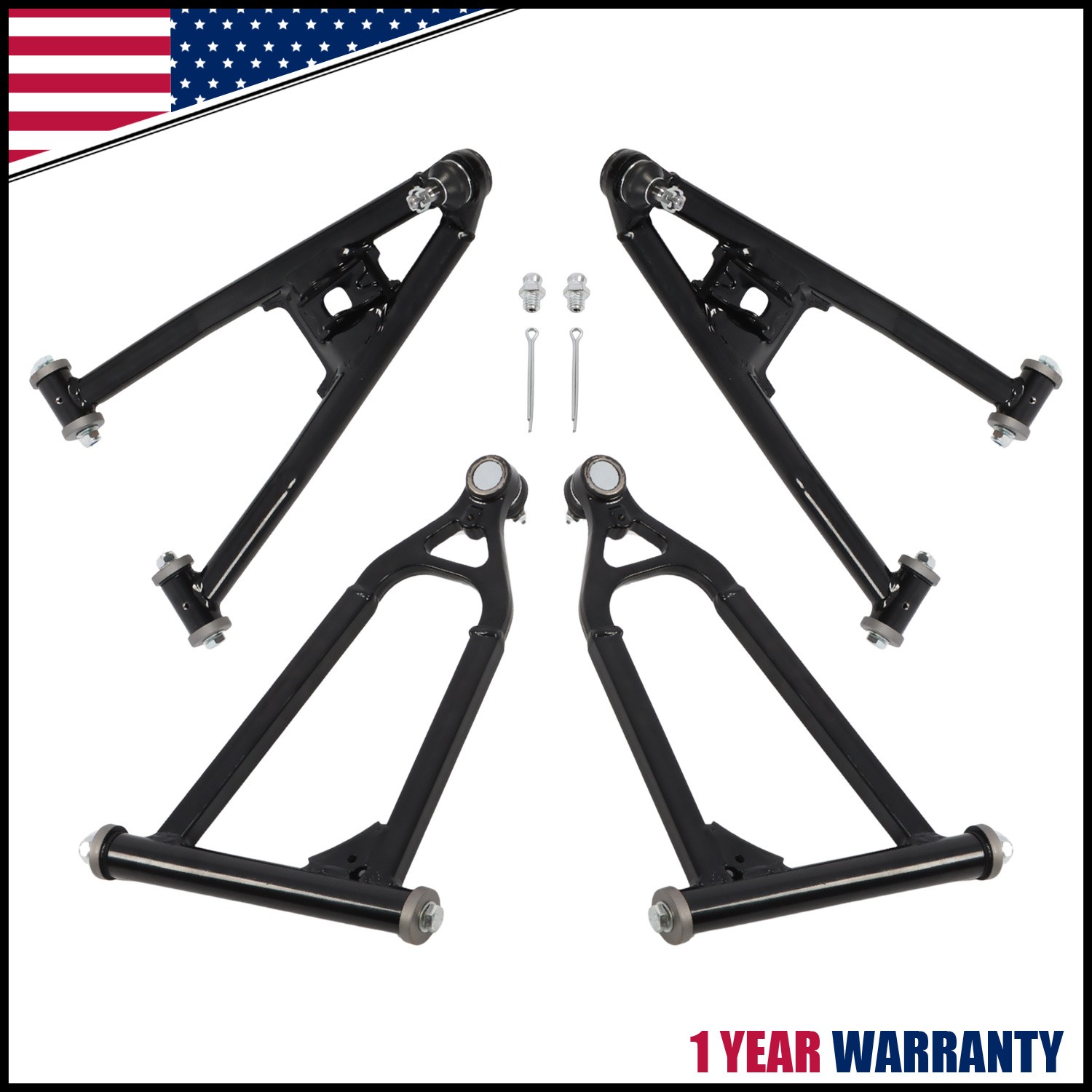 Front Upper Lower Left Right A-Arms For Yamaha Raptor 700 YFM700R 2013-2023