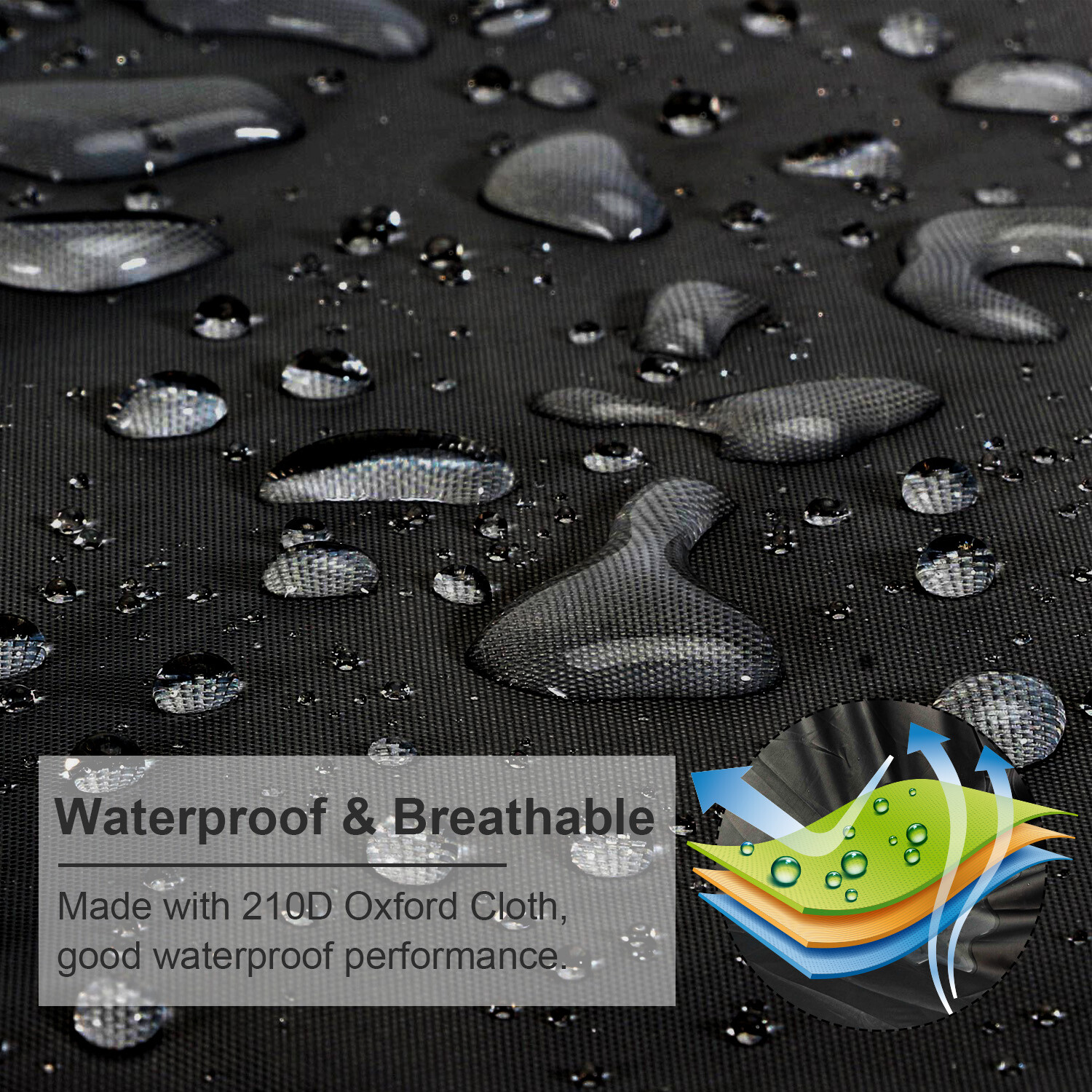 21-24Ft Waterproof Heavy Duty Pontoon Boat Cover Outdoor UV Rain Dust Protection