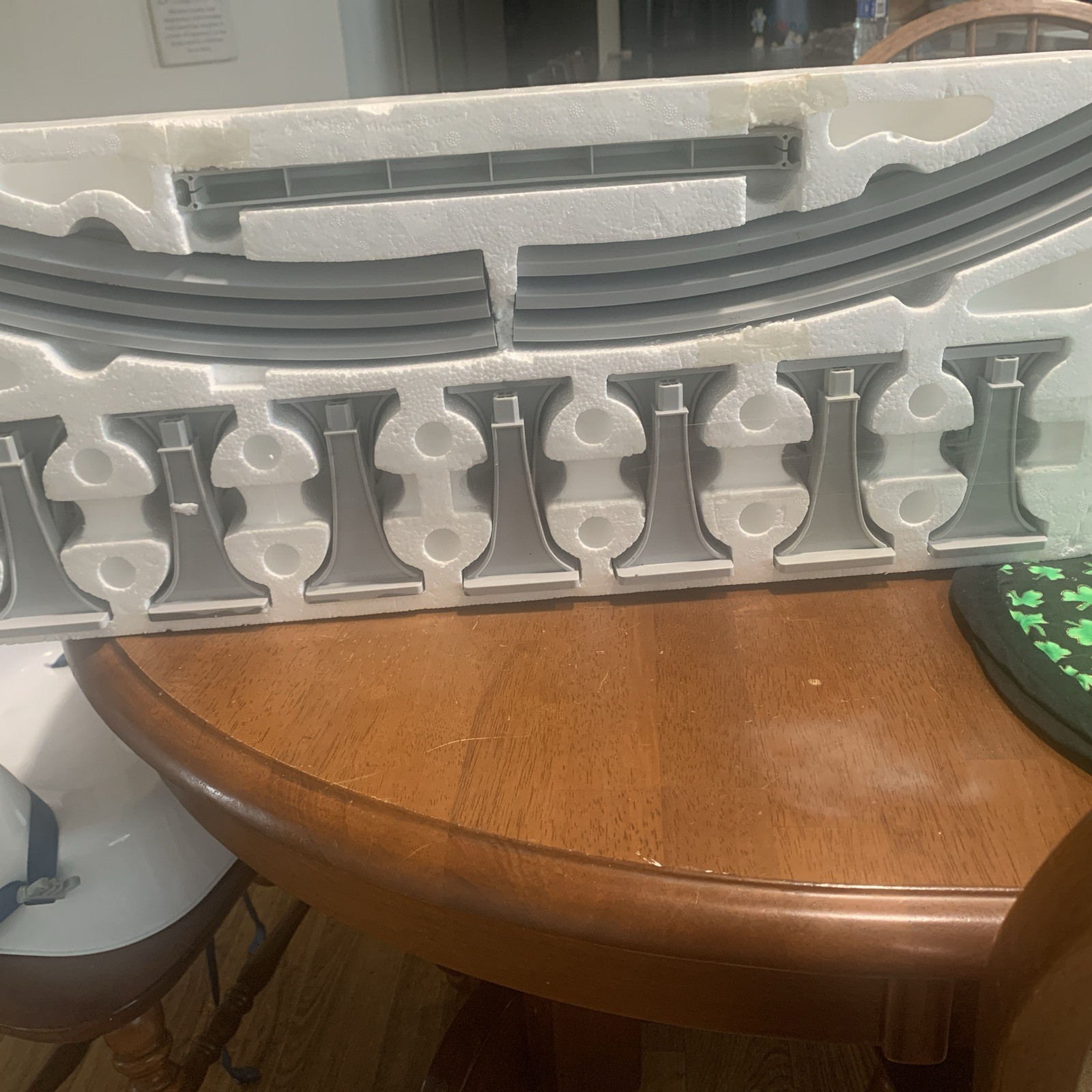 Walt Disney World Orange Line Monorail 14 FT Track Headlights & Sound Battery Op