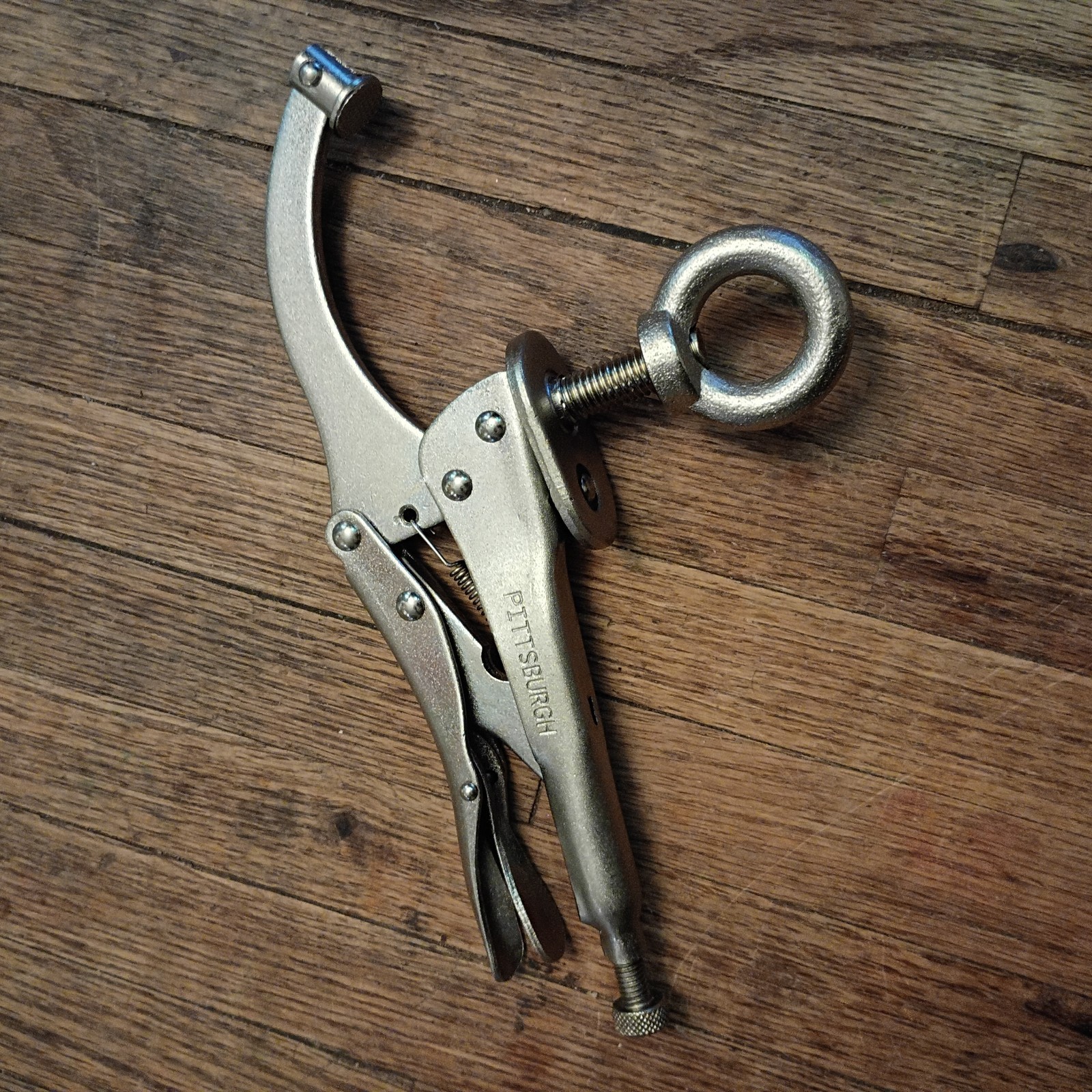 Pittsburg Heavy Duty Pittsburgh 9" Locking Drill Press Clamp Vise