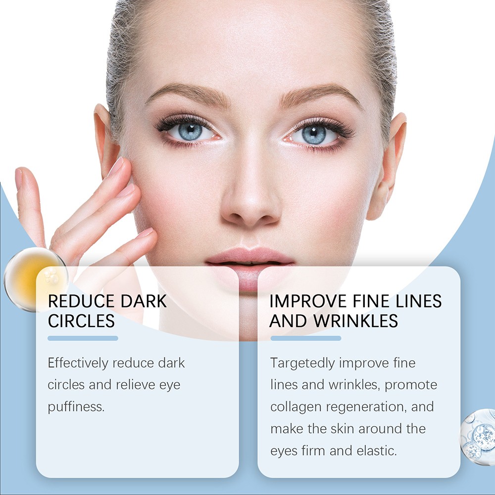 3Pack Firming Eye Serum for Rapid Reduces Under-Eye Bags, Wrinkles, Dark Circles