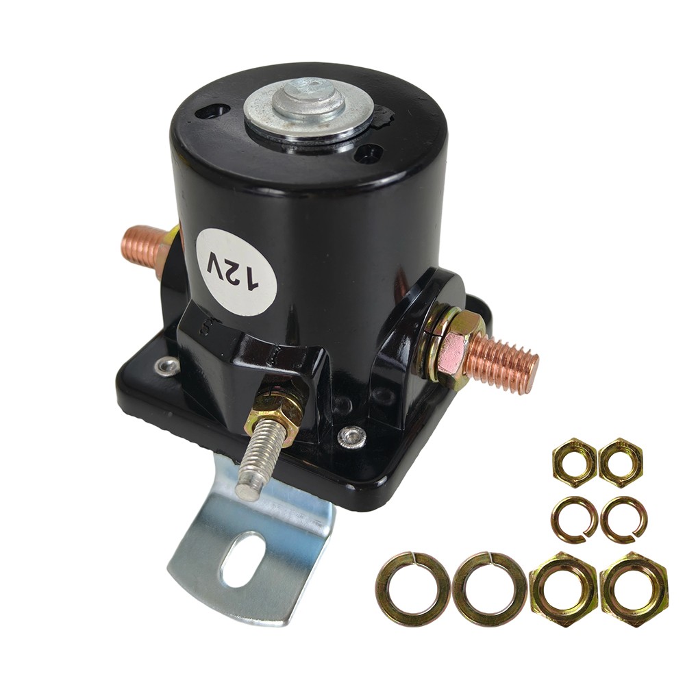 12V 3 Post Starter Relay Solenoid 8N11450 8N-11450 for Ford Tractor 2N 8N 9N