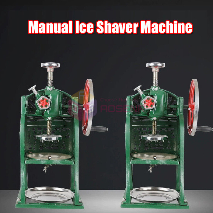 Manual Shaved Ice Machine Ice Crusher Ice Shaving Machine Hand Ice Shaver