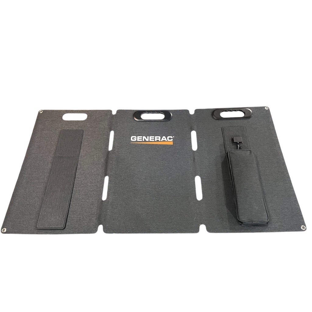 Generac GS100 100W Foldable Portable Solar Panel w/ XT60 Adapter Cable