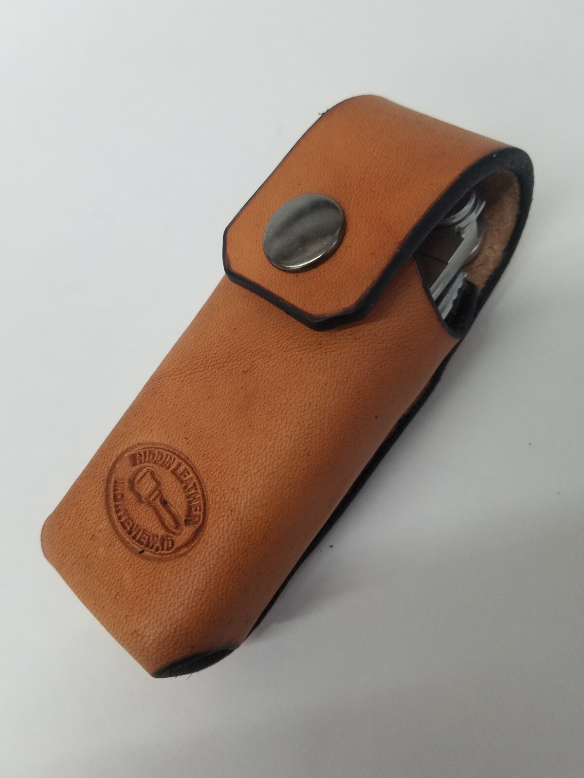 Leather Sheath for Leatherman SUPERTOOL 300 Full Grain Leather. HIDDIN USA