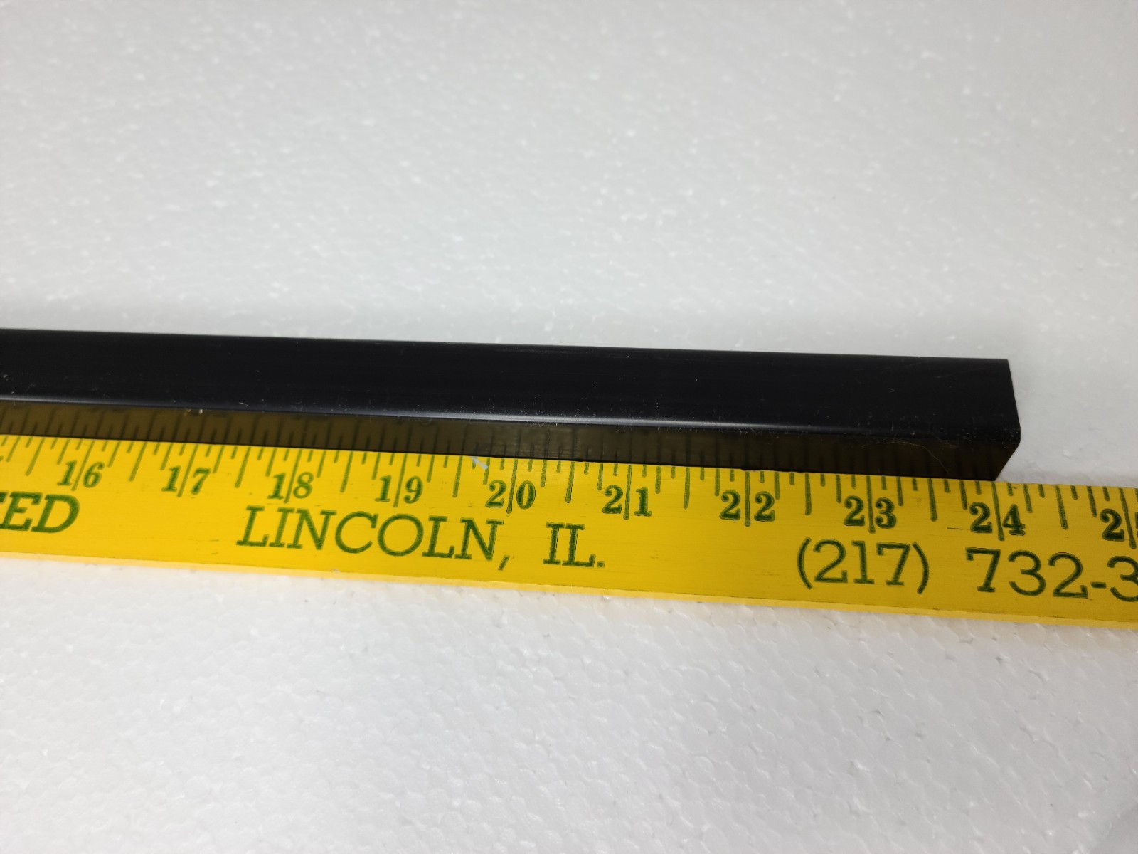 Black Ceramic Towel Bar Rod Rack Post Holder Brackets Tile In Mid Century Modern