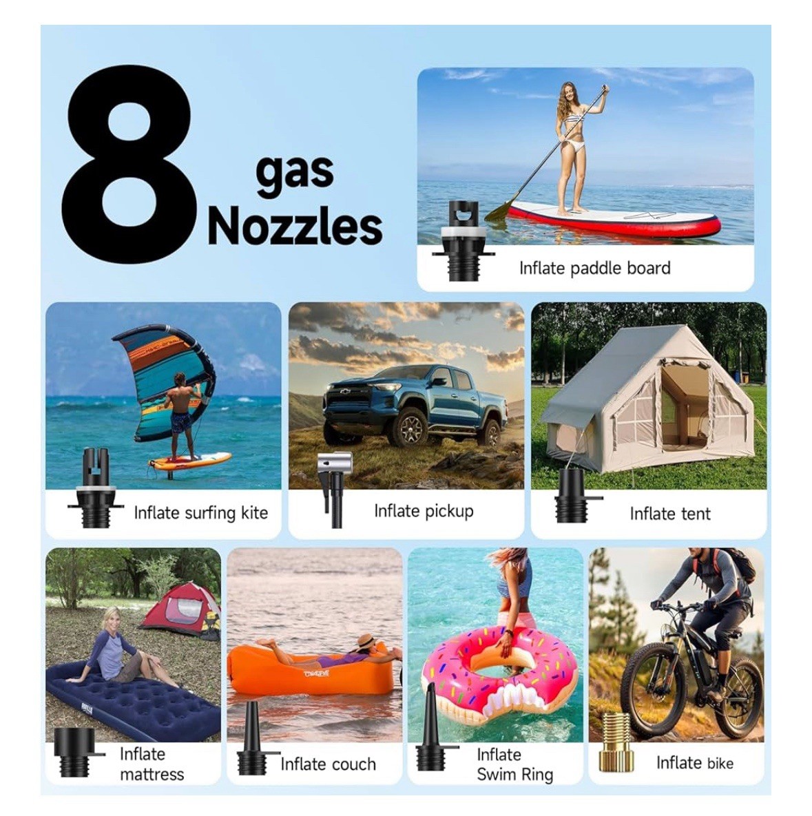 50PSI High Pressure SUP Air Pump