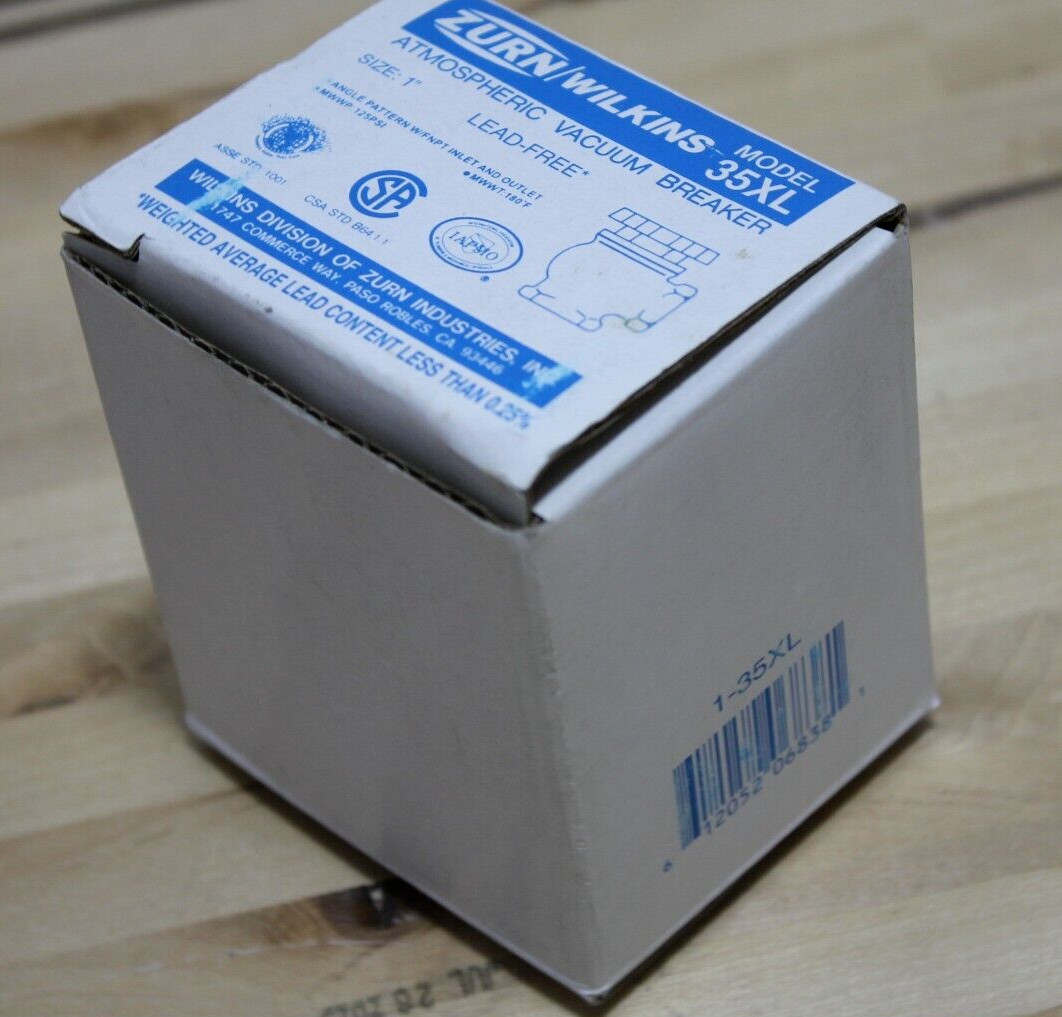 Zurn Wilkins 1-35XL Atmospheric Vacuum Breaker 1"