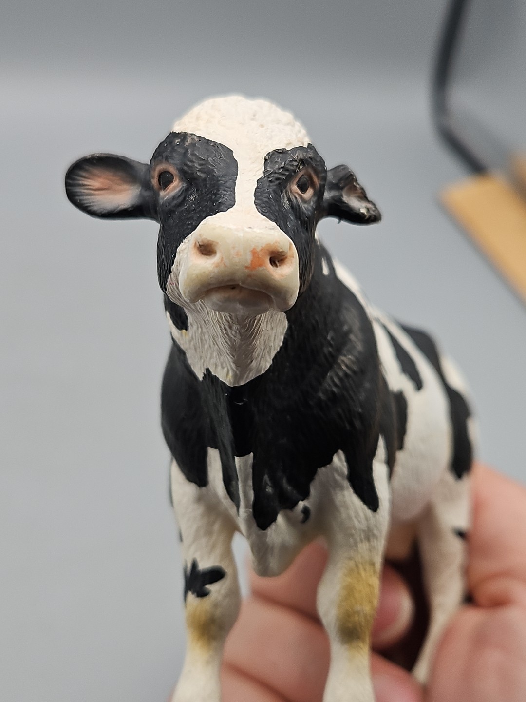 Schleich Cow Black & White Holstein Figure 2007 Farm Animal D73527 5.5"