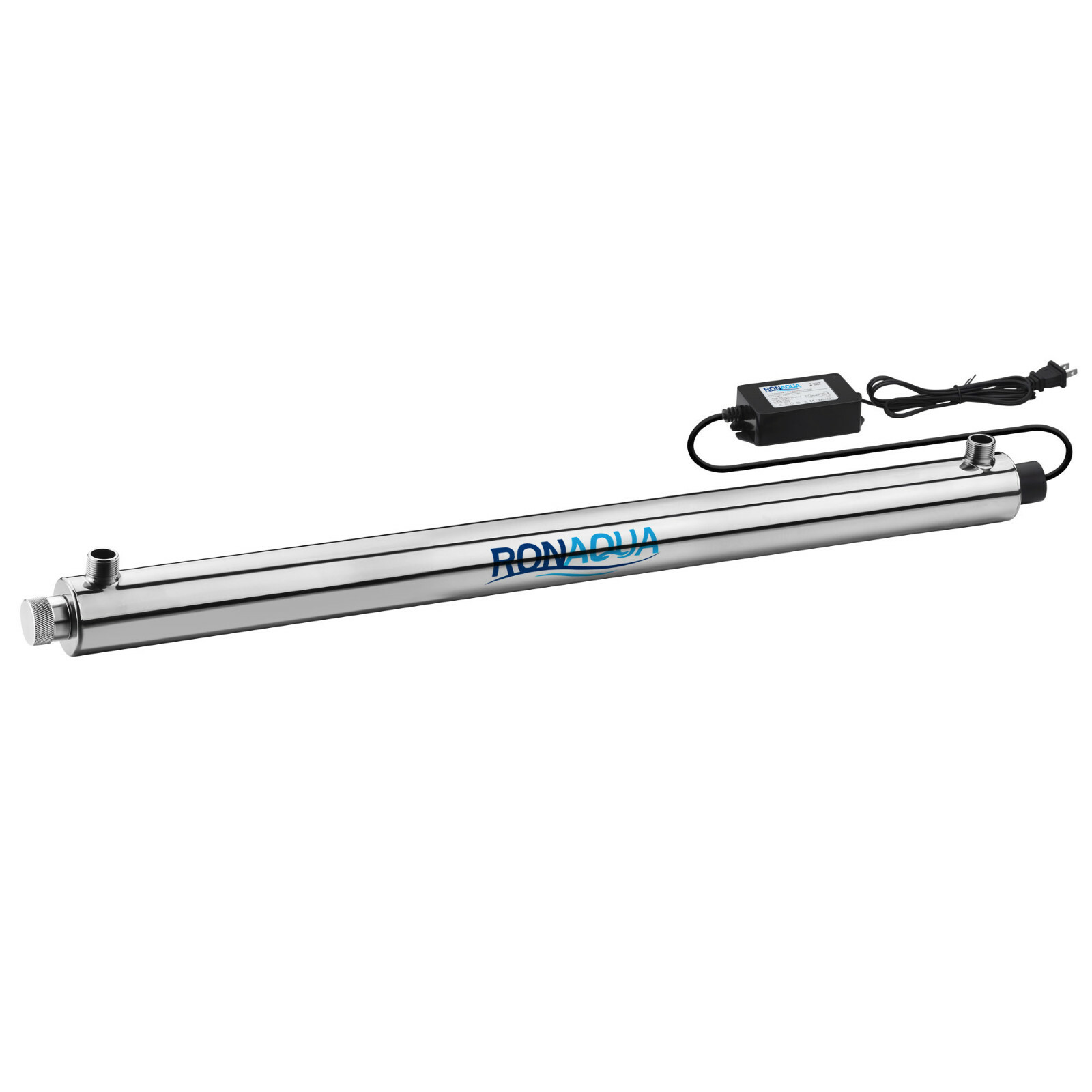 Ultraviolet Light Water Purifier Whole House Sterilizer 55W 12GPM 2 Extra Bulbs